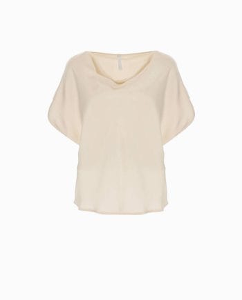 Imperial Vandfalds Bluse Champagne