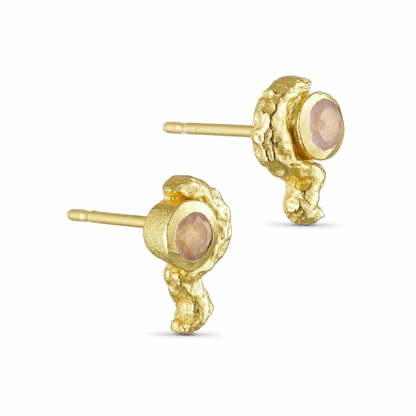 Pure By Nat Alina Foil Earrings 45971 - Rose