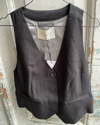 Copenhagen Muse Tailor Waistcoat Sort