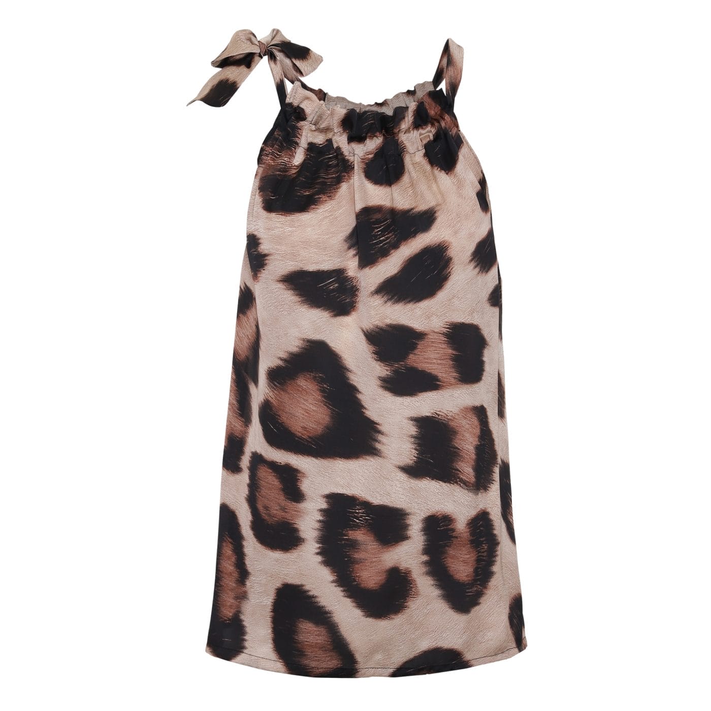 Karmamia Maxi Leo Ruffle Tie Top