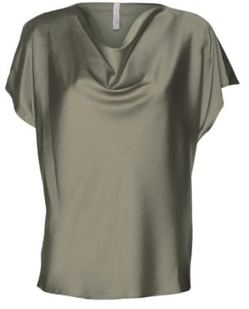 Imperial Vandfalds Bluse Army