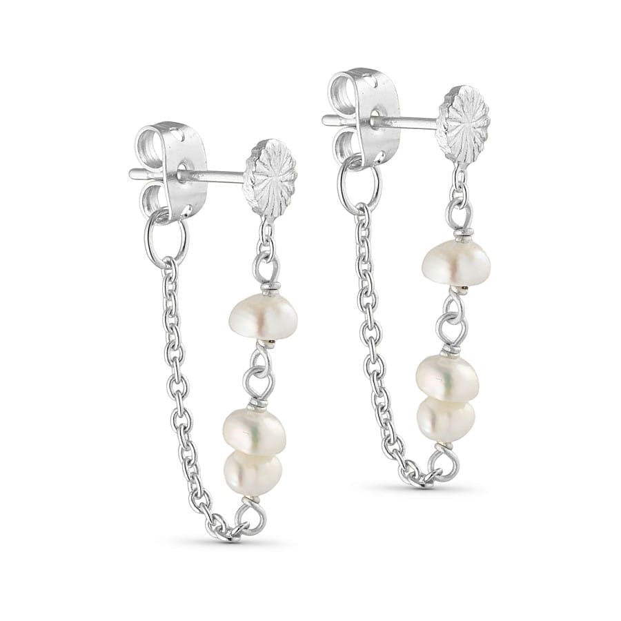 Pure_By_Nat_Øreringe_45779_silverplated-white-pearls_Butik_Friis