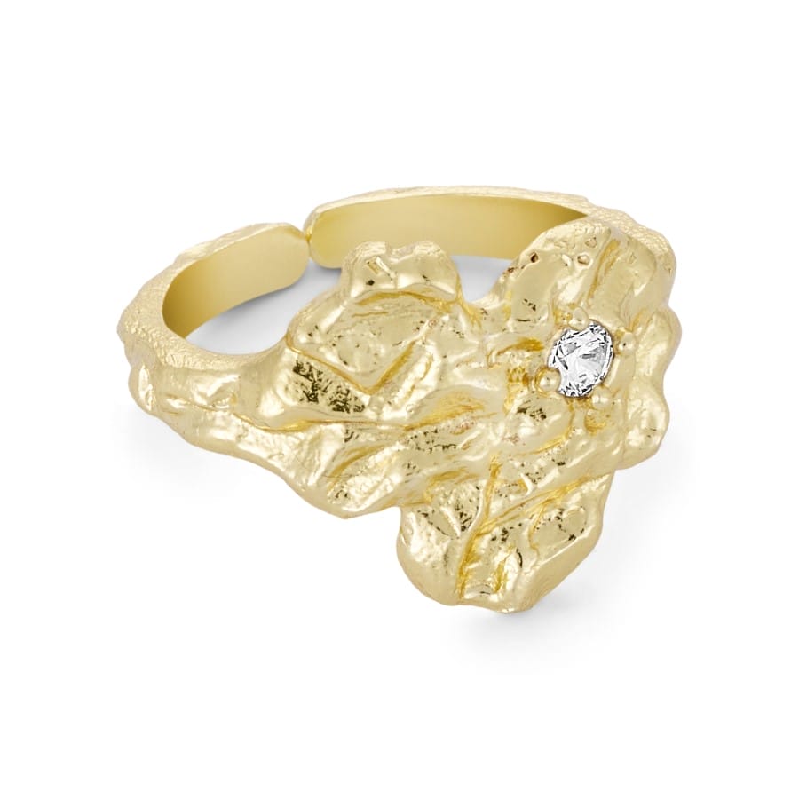 Pure_By_Nay_Vela_Fingerring_48302_goldplated_Butik_Friis