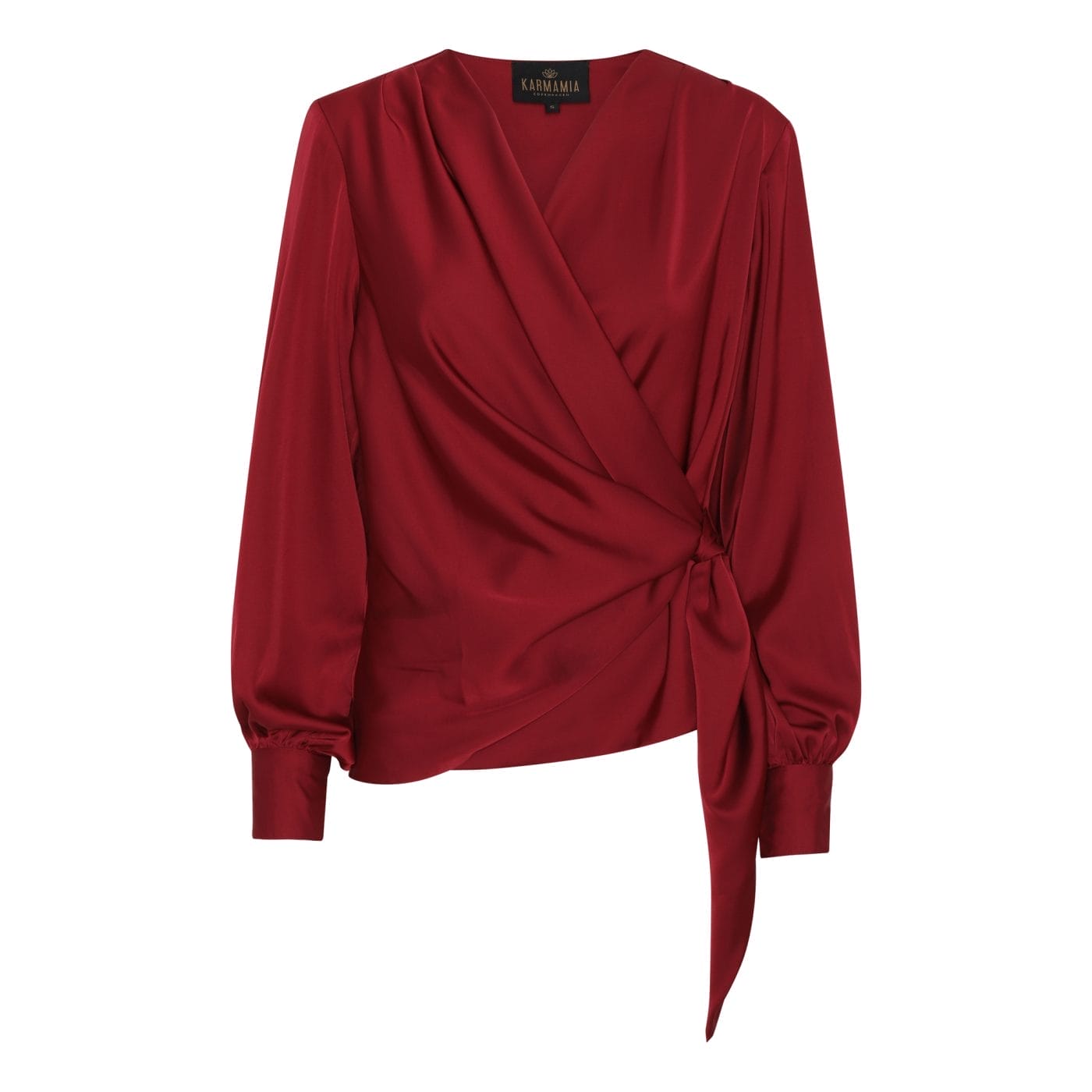 Karmamia_Ines_Blouse_Wine_Butik_Friis
