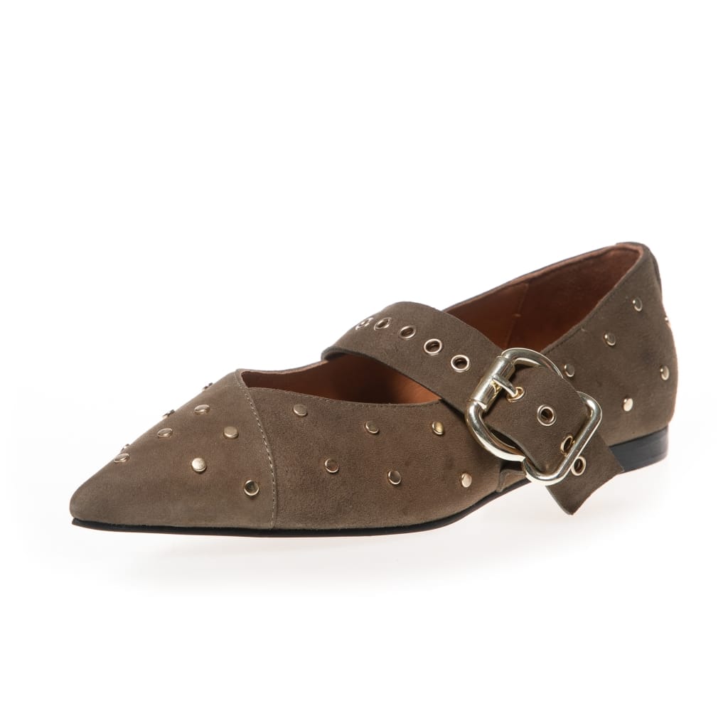 Copenhagen_Shoes_Be_Sure_Ballarina_CS8429_Army_Butik_Friis3