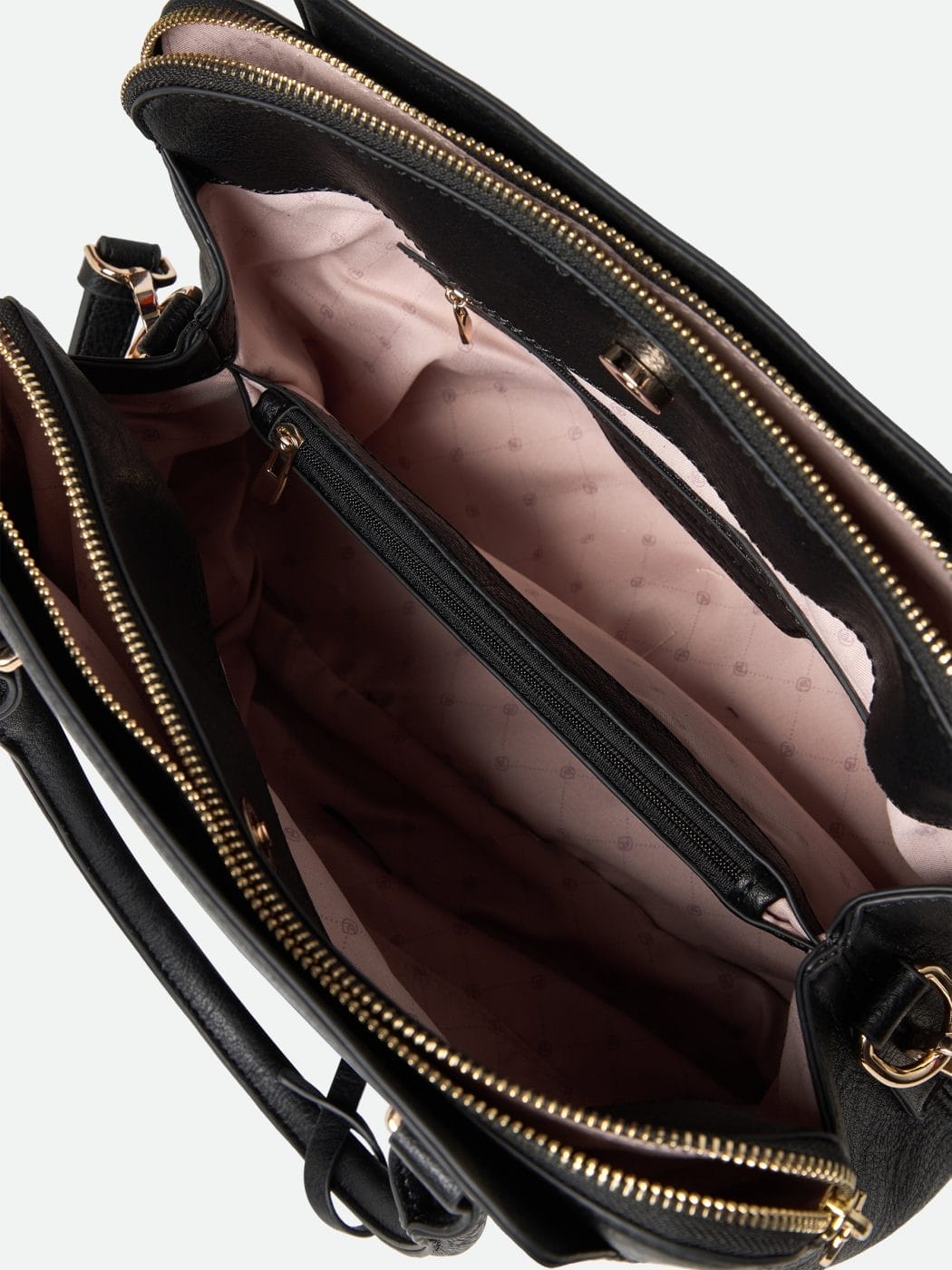 Rosemunde Andora Håndtaske Sort/Guld