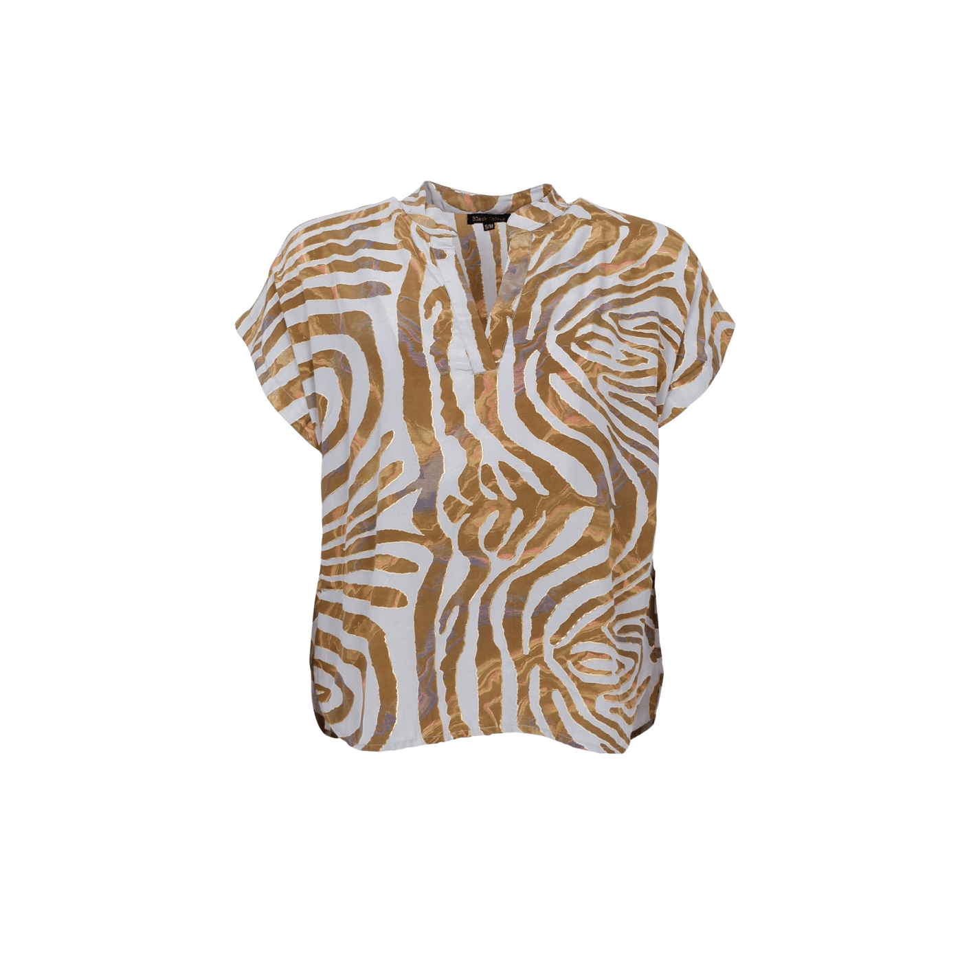 Black_Colour_Luna_TOP_blå_zebra_Butik_FRiis