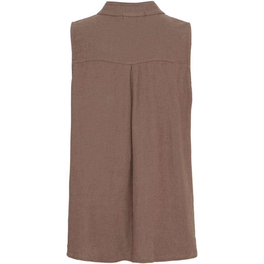 Marta_Malene_top_Cold_Brown_Butik_Friis1