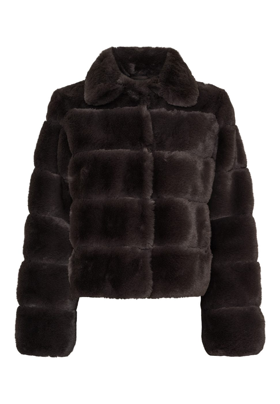 Notyz_Fake_Fur_Jakke_Chocolate_Butik_Friis