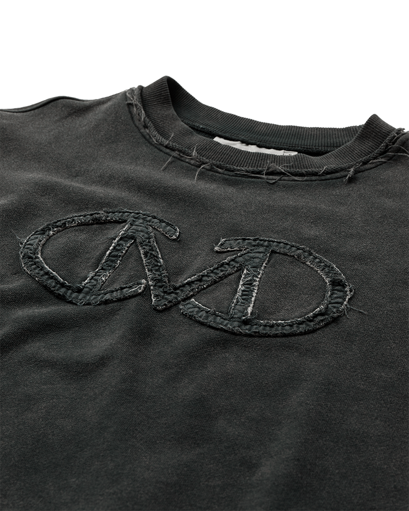 packshot_2_206945_1050_Details_1_CMROCO-SWEATSHIRT Dark Grey Melange