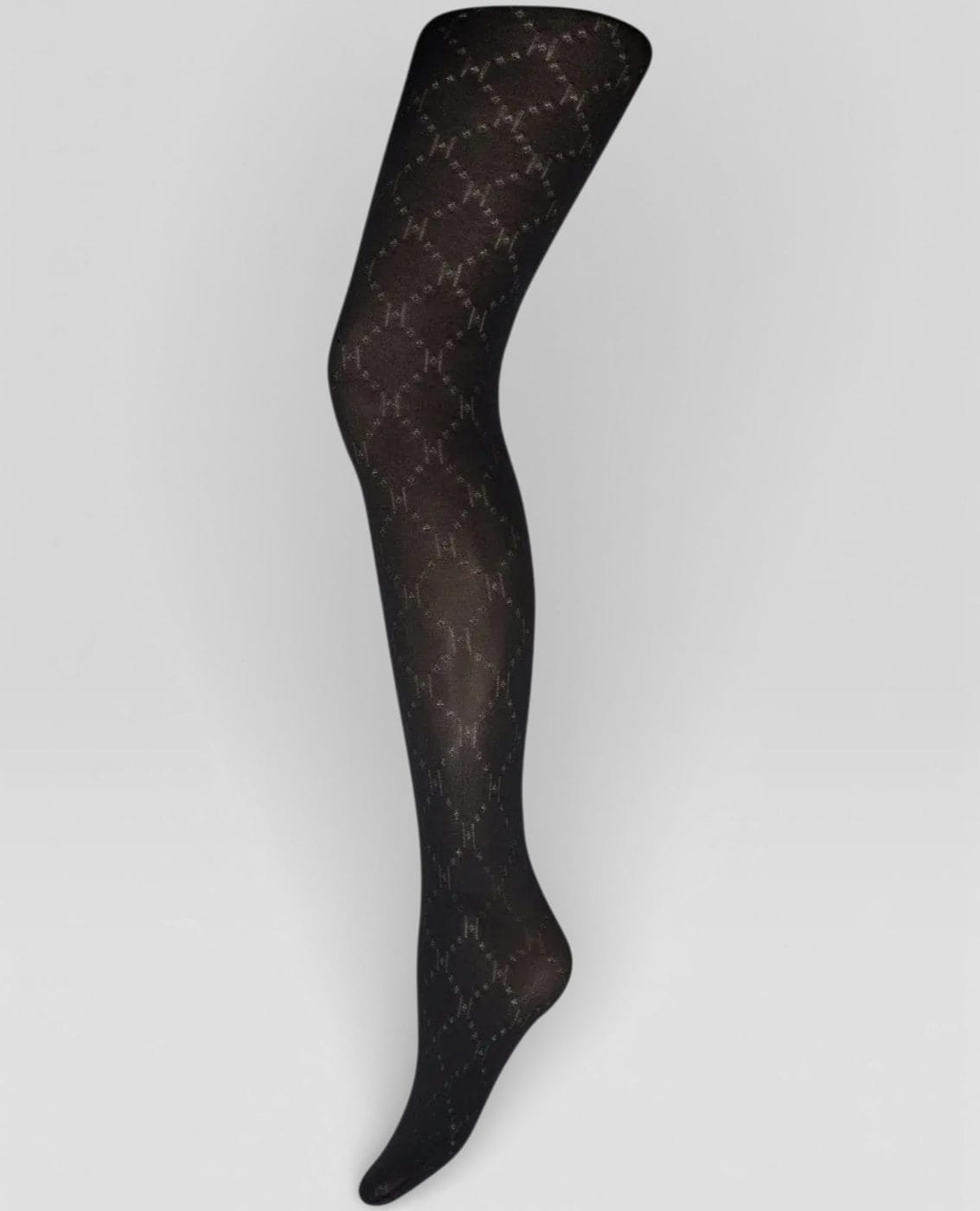 Hype The Detail Strømpebukser Sort M. Transparent H 60 Den.