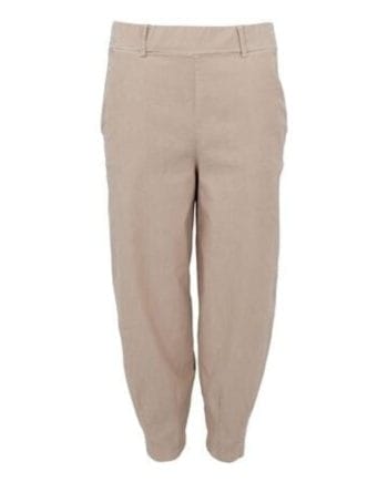 Black Colour Memphis barrel Bukser Pearl