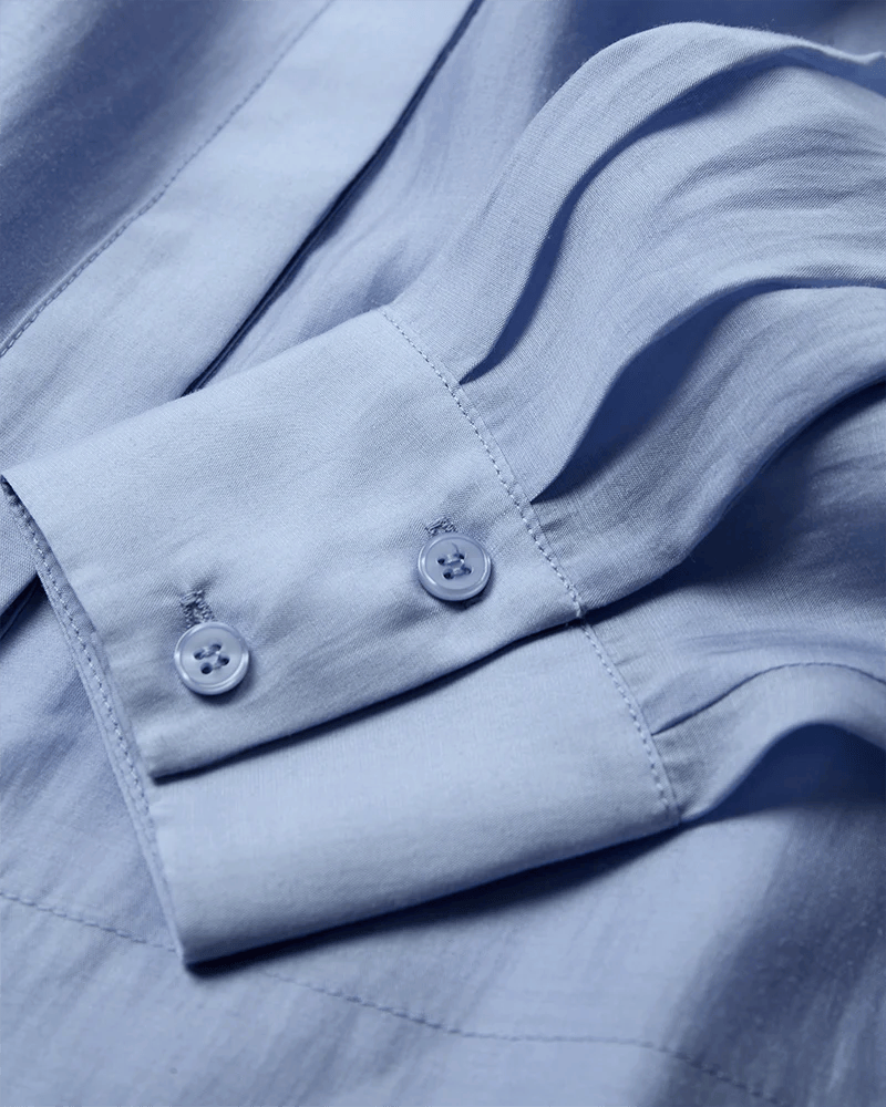 Copenhagen Muse Molly Skjorte Blue Heron