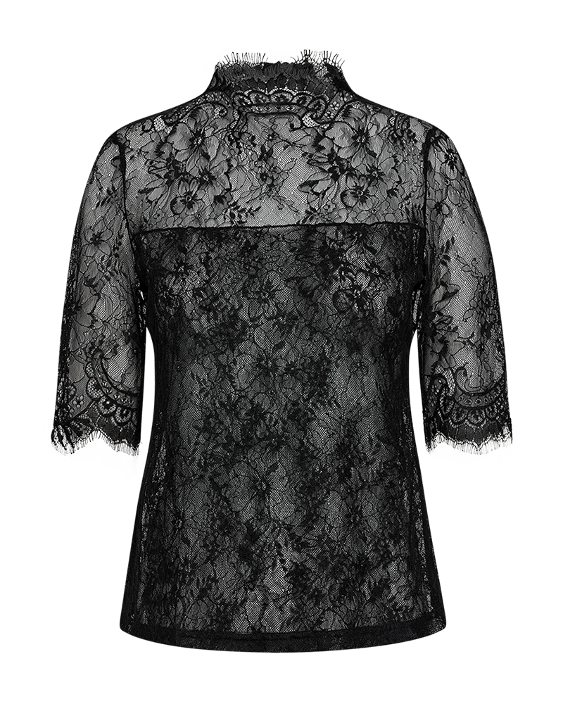 Copenhagen Muse Lea Blonde Bluse Sort