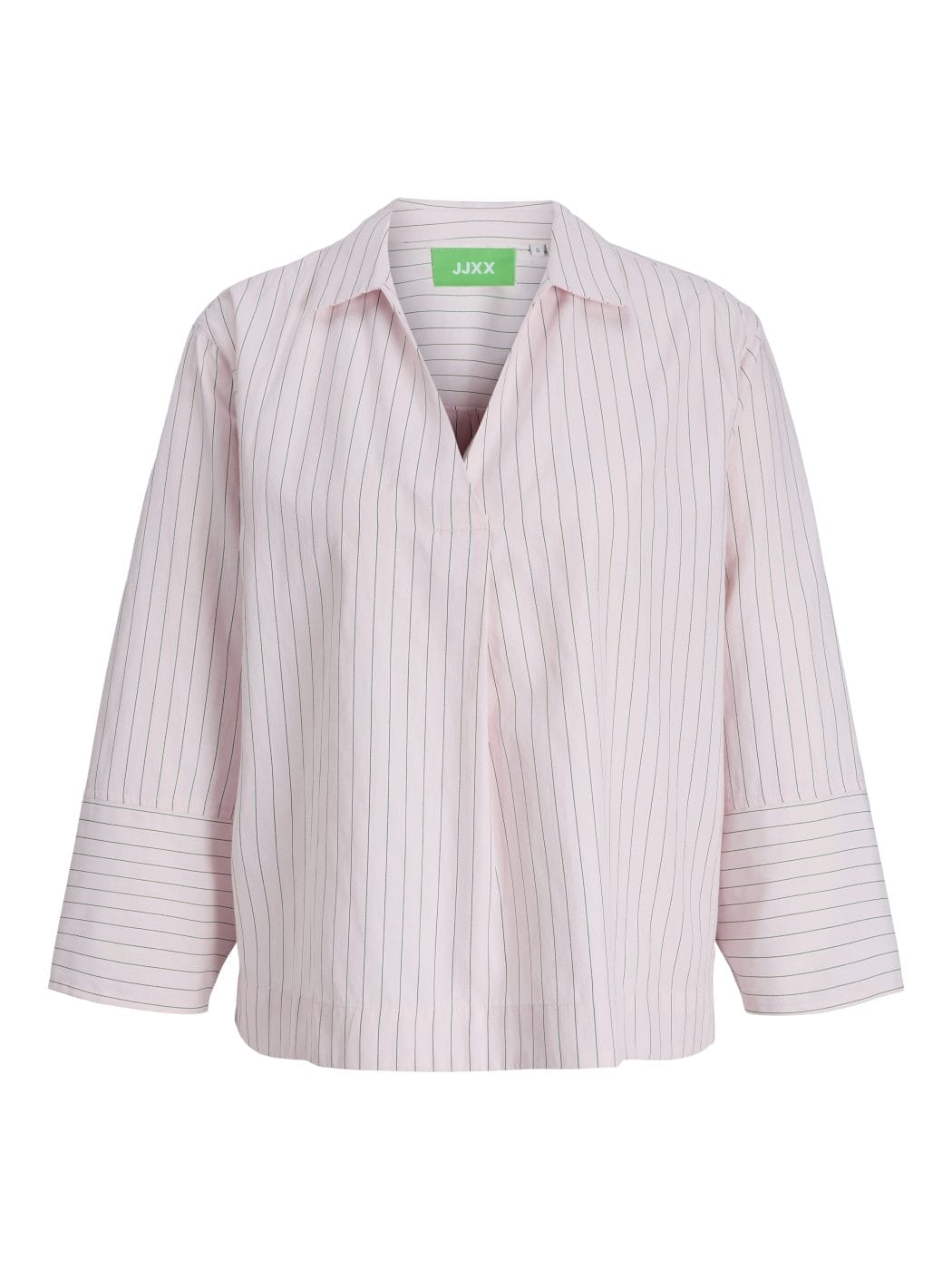 JJXX Caro Poplin Bluse Pink Lady/ Seal Brown