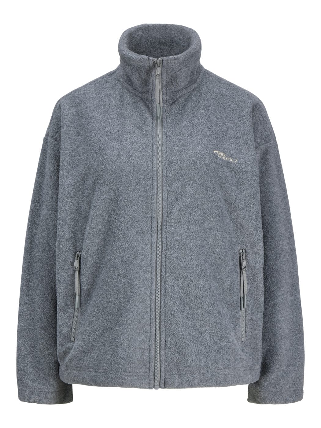 JJXX Freya Fleece Jakke Medium Grey Melange