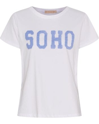 Marta Du Cháteau Herdis T-Shirt Hvid/Blå