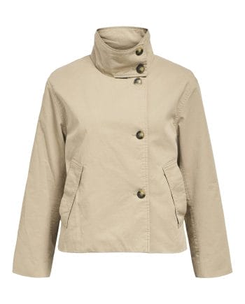 Object Gro Kort Jakke Desert Taupe