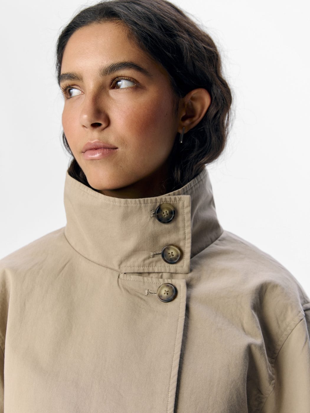 Object Gro Kort Jakke Desert Taupe