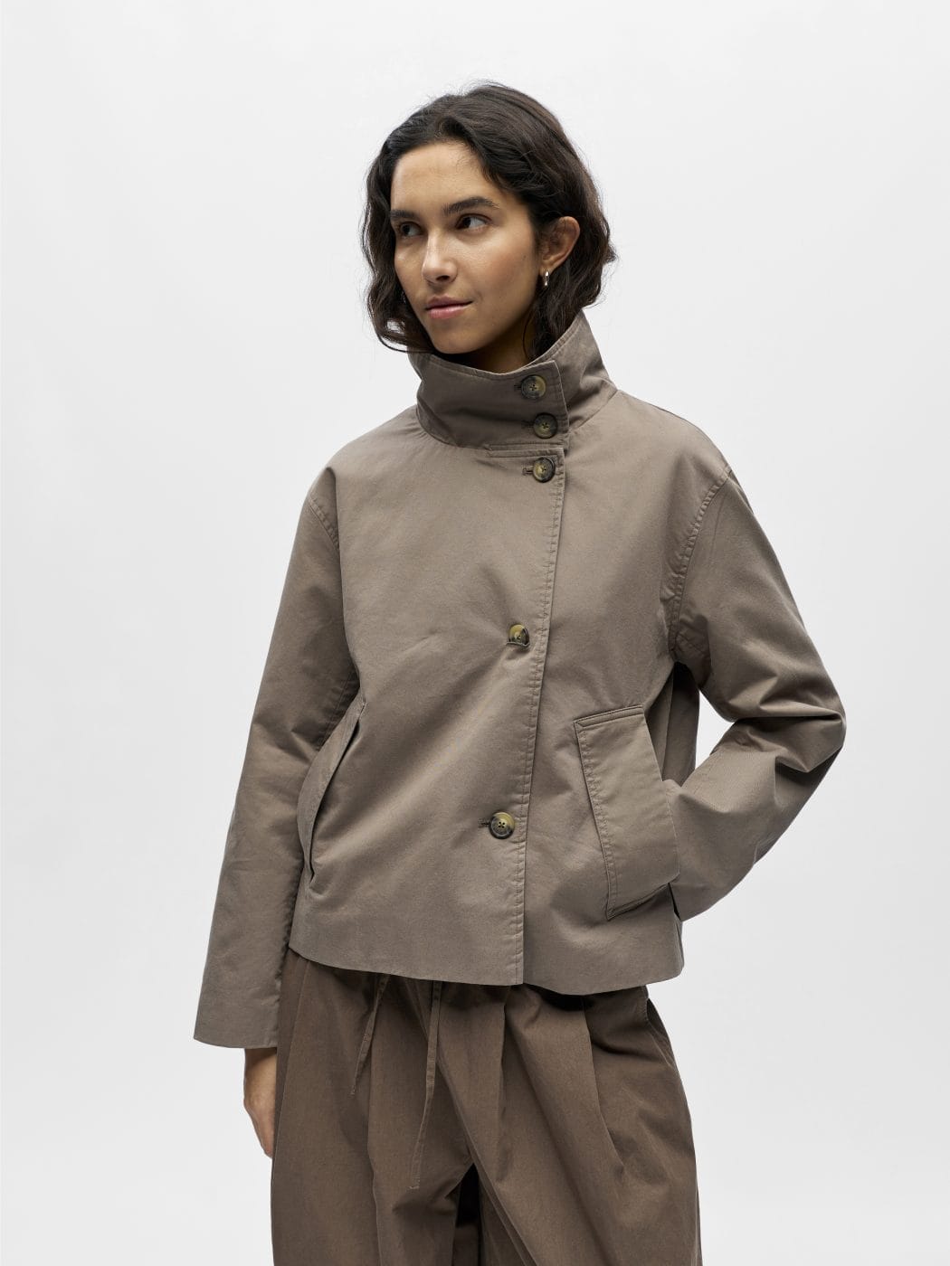 Object Gro Kort Jakke Morel