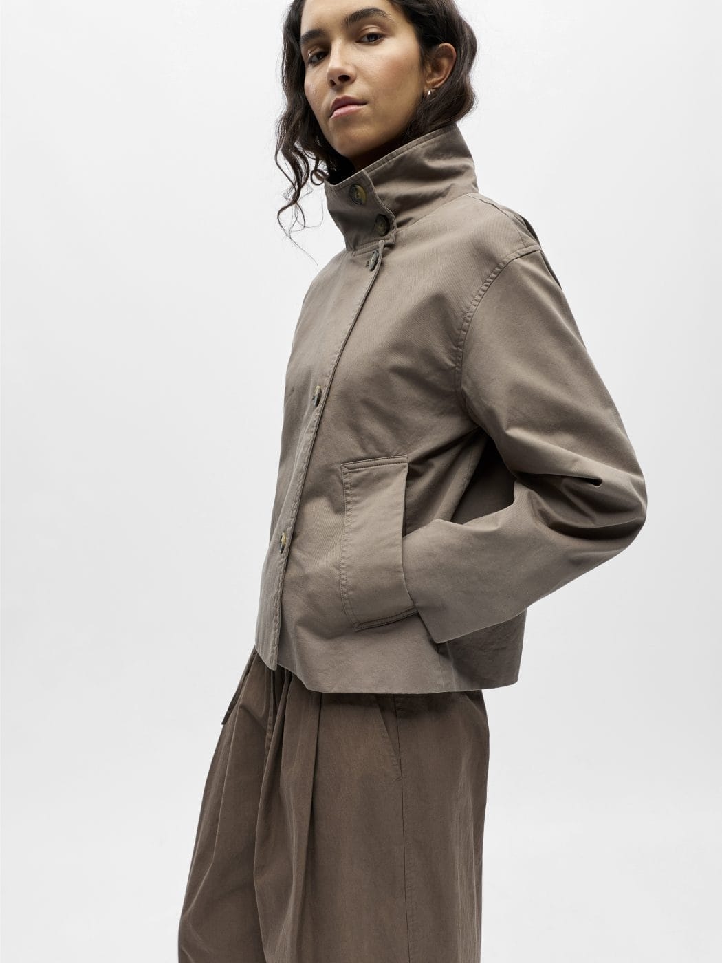 Object Gro Kort Jakke Morel