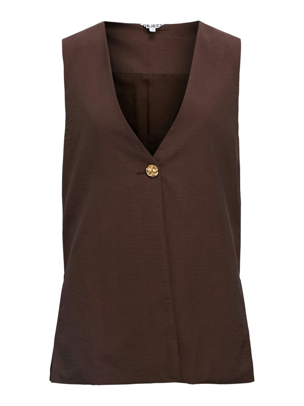 Object Isla Yui Vest Seal Brown