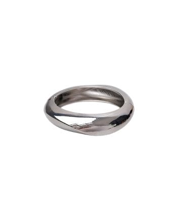 Black Colour Iselin Armbånd Silver