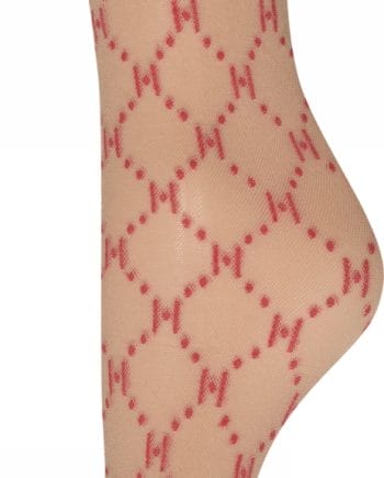 Hype The Detail Strømper Sort M. Rød Logo