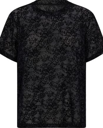 Hype The Detail Lace T-shirt Oversized Sort