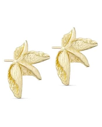 Pure By Nat Vilde Øreringe - 24K Guldbelagt