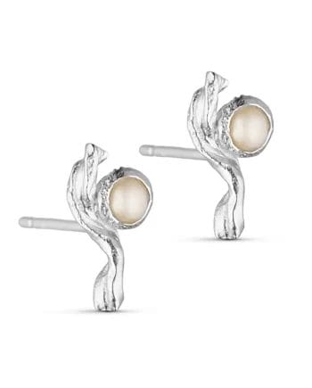 Pure By Nat Idun Post Øreringe - Sølvbelagt