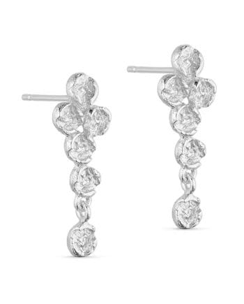 Pure By Nat Josie Korte Øreringe - Sølvbelagt