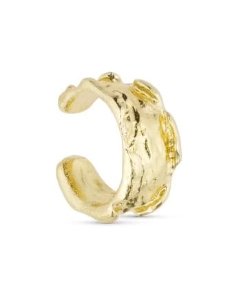 Pure By Nat Delilah Ear Cuff - 24K Guldbelagt