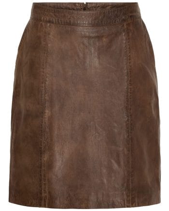 BTF-CPH Amelie Skind Nederdel Brun