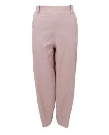 Black Colour Beate Barrel Bukser Powder