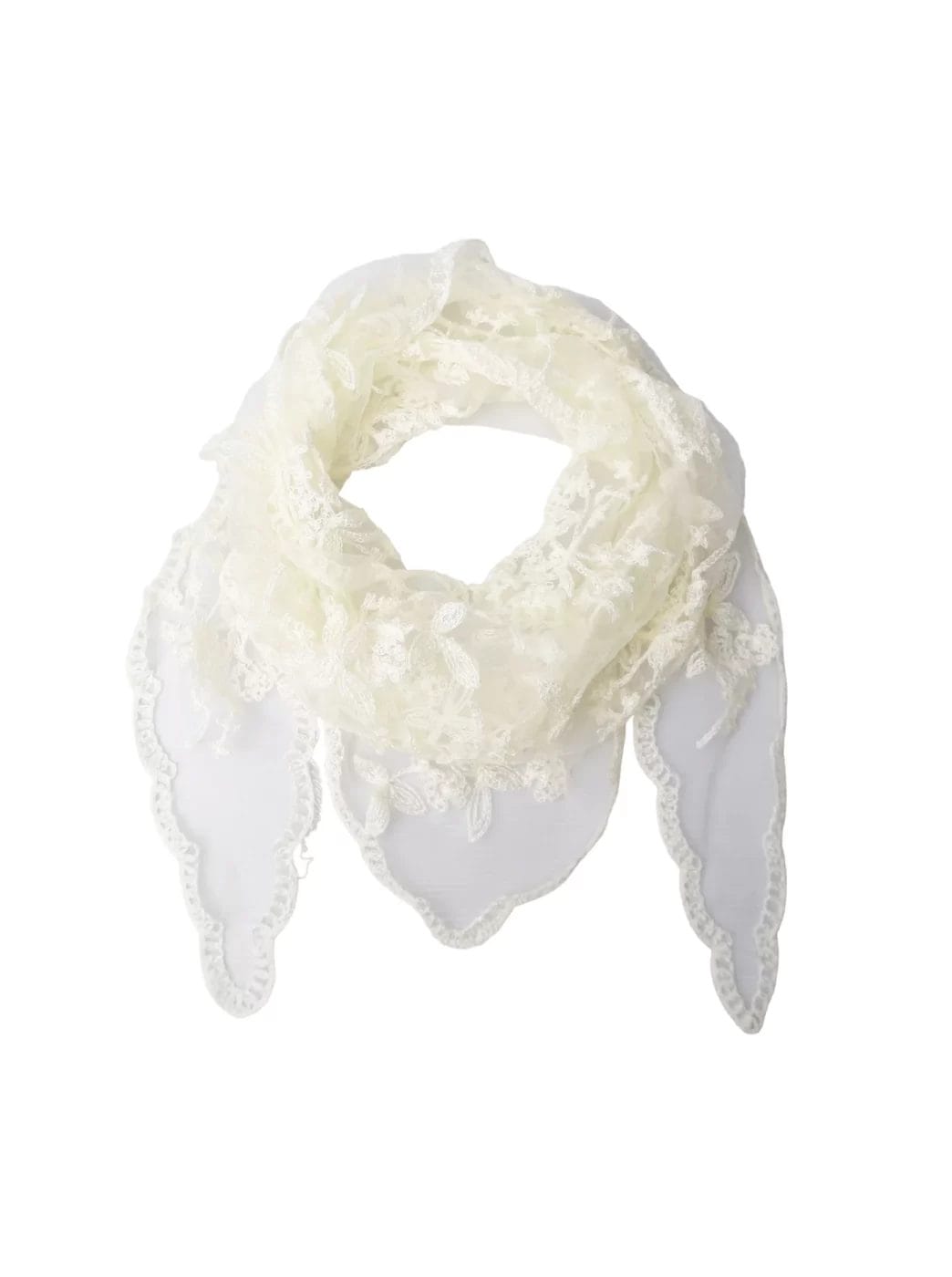 Black Colour Miriana Blonde Tørklæde Butter Yellow