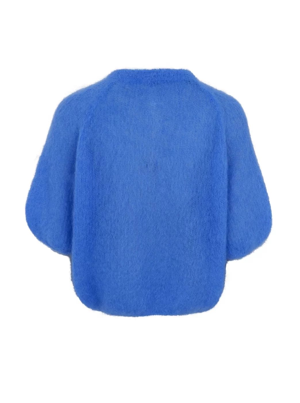 Black Colour Bjoerk Strik Cardigan Sky Blue