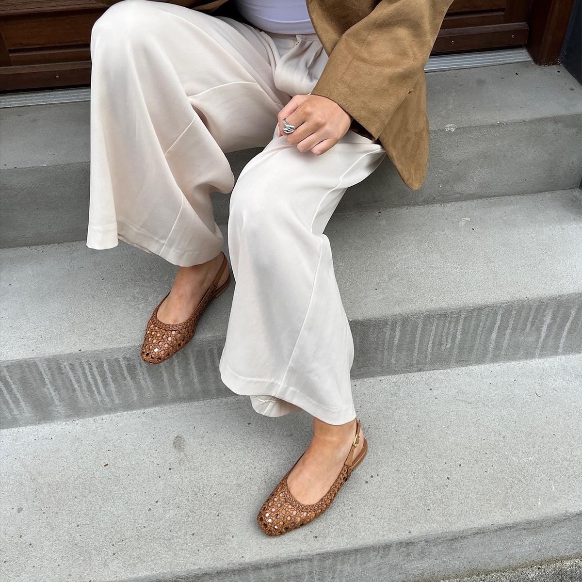 Copenhagen Shoes 'Thesea' Sandal Cognac