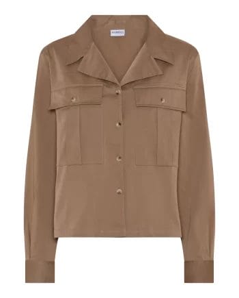 HUMBLE Noma Skjorte Beige