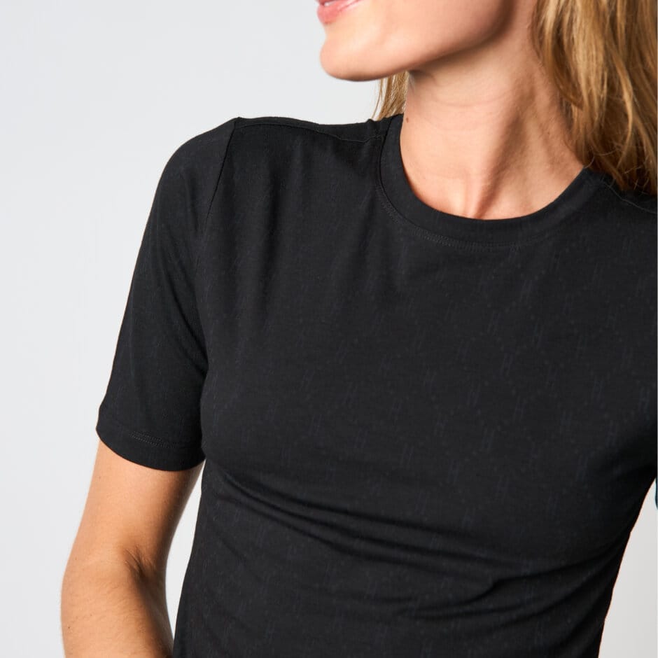 Hype The Detail H-Logo Bomulds T-Shirt Sort