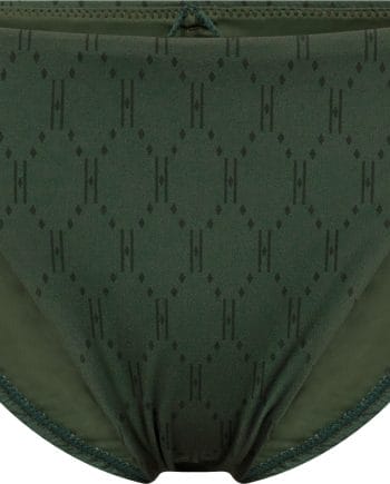 Hype The Detail Bikini Underdel Tanga Army Grøn M. Logo