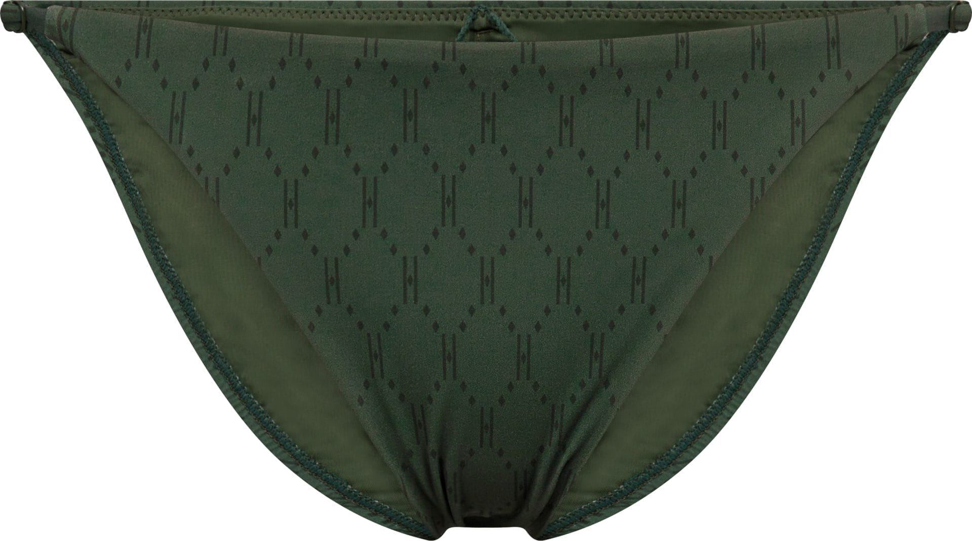 Hype The Detail Bikini Underdel Tanga Army Grøn M. Logo