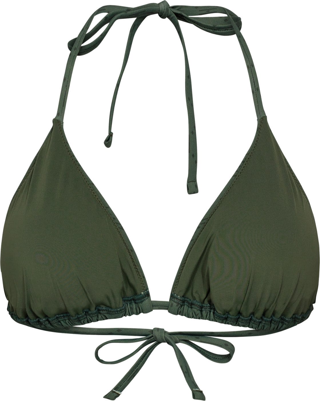 Hype The Detail Bikini Triangle Top Army Grøn M. Logo