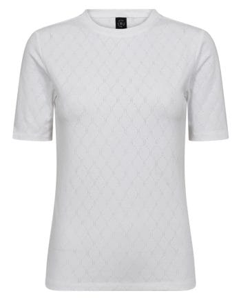 Hype The Detail H-Logo Bomulds T-Shirt Hvid