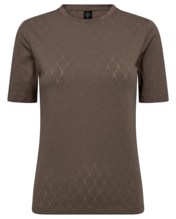 Hype The Detail H-Logo Bomulds T-Shirt Brun