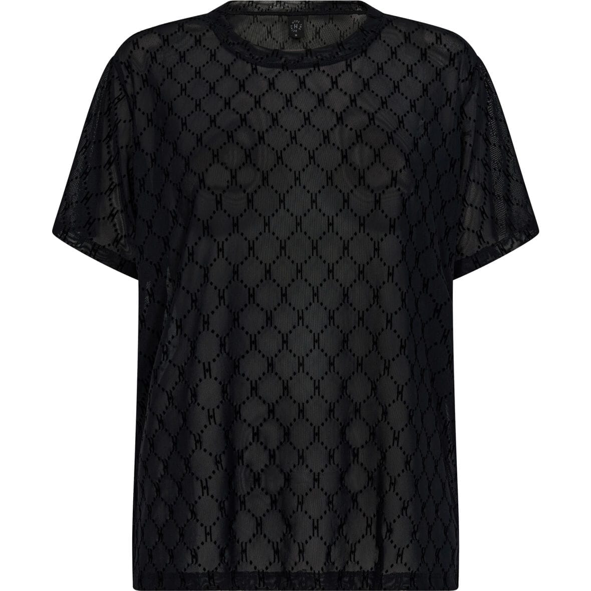 Hype The Detail Oversize Mesh T-shirt Sort