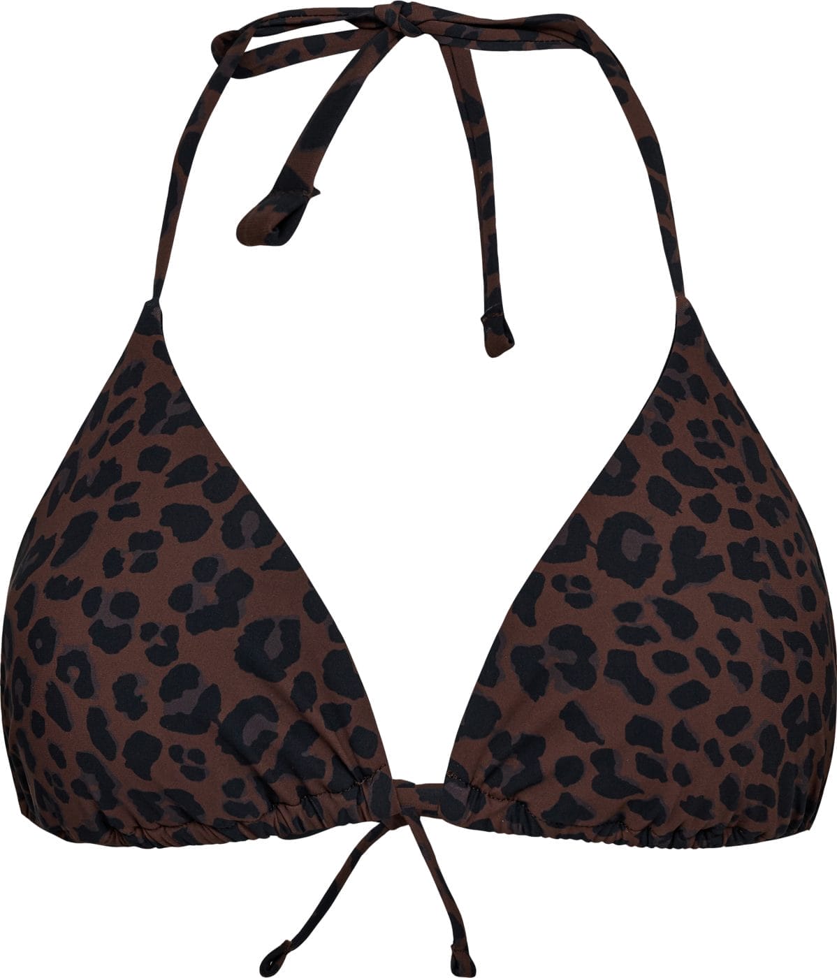 Hype The Detail Bikini Triangle Top Leopard Brun