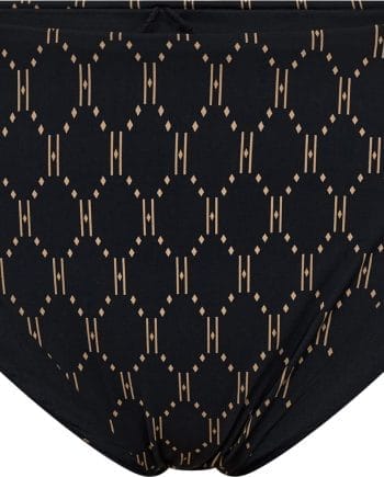 Hype The Detail Bikini Underdel Tai Sort M. Beige Logo