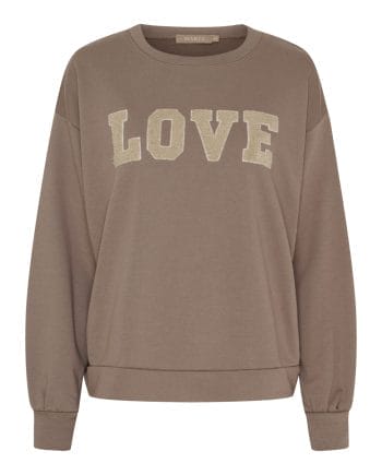 Marta Du Château Jessa Sweatshirt Fango Melange