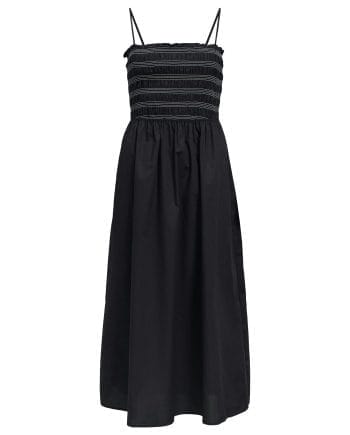 Object Jelly Midi Kjole Black